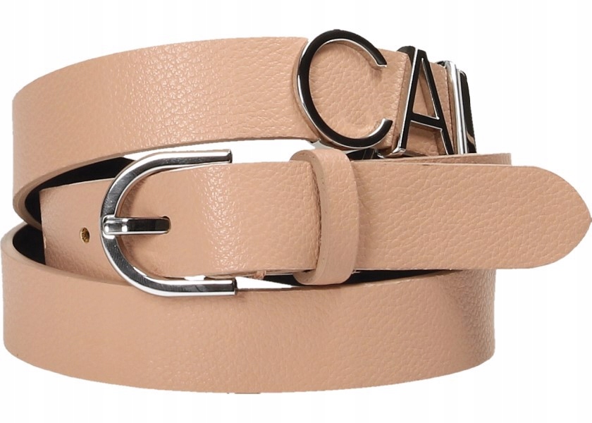 Calvin Klein Pásek K60K607324 85 cm Opasek s kulatou sponou a přívěskem, šířka 20 mm