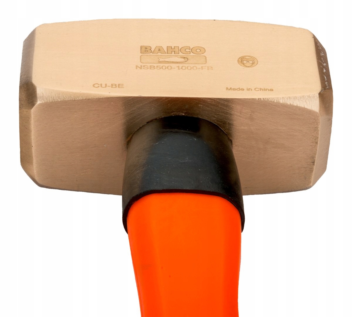 MŁOTEK NIEISKRZĄCY CU-BE 1500G TYPU NIEMIECKIEGO Z RĘKOJEŚCIĄ Z WŁÓKNA SZKL Kod producenta 1019499