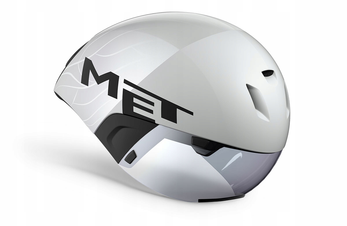 Met kask czasowy Codatronca, biały [Rozmiar: S 52-56CM]