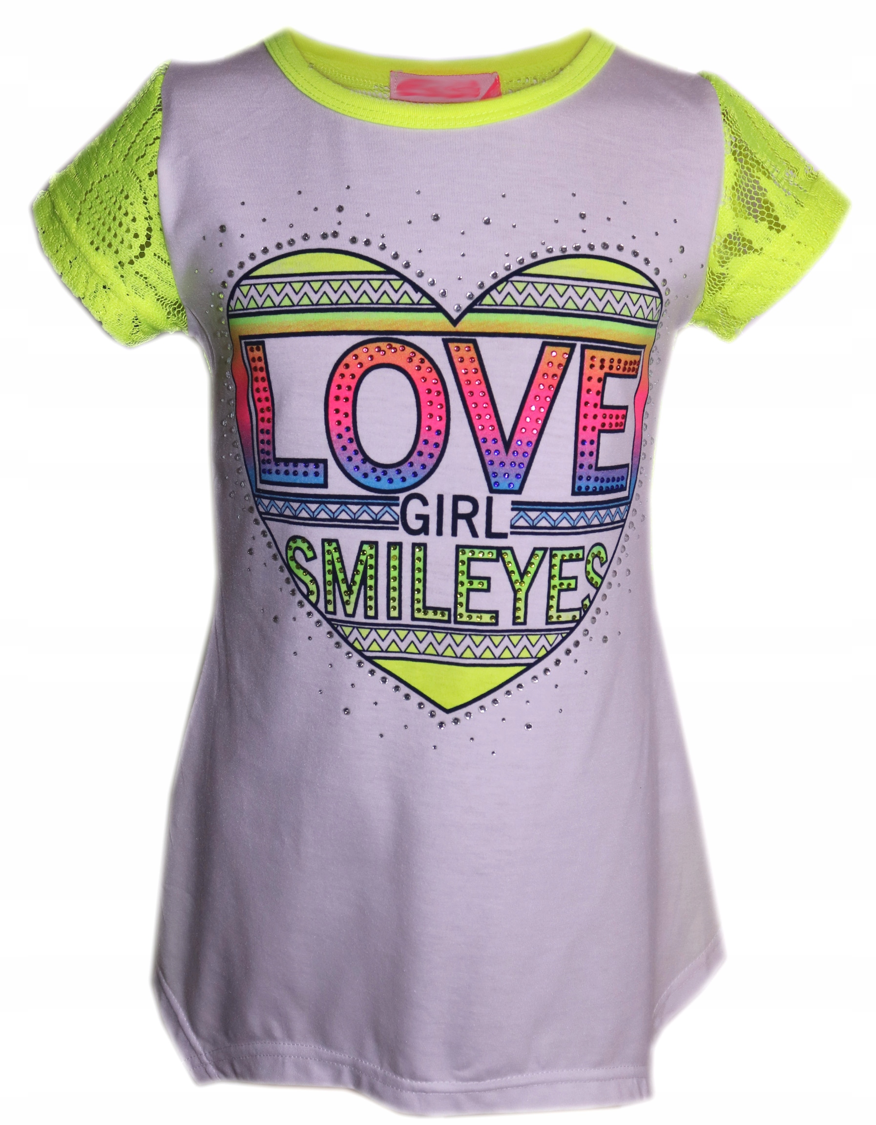 

Dziewczęca bluzka z krótkim rękawem 134-140