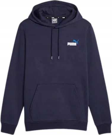 Bluza Męska Z Kapturem Dresowa Sportowa ESS+2 Puma