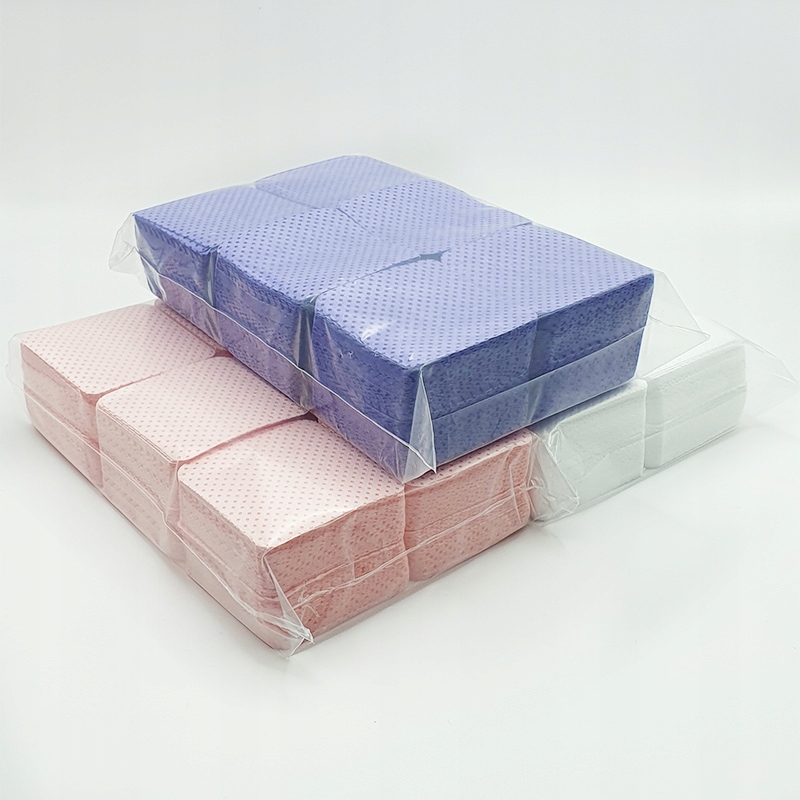 WACIKI BEZPYŁOWE PERFOROWANE 1 WARSTWOWE - RÓŻOWE 540 szt Cechy dodatkowe bezpyłowe