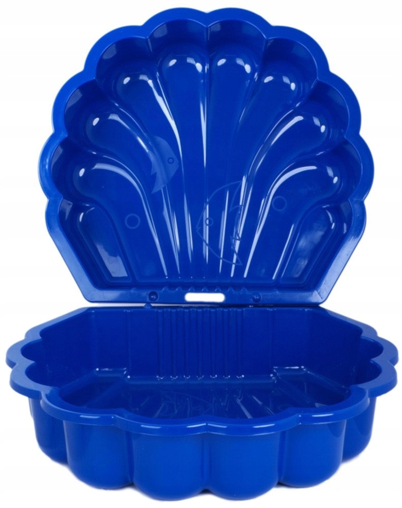 PIASKOWNICA Basen MUSZELKA 2w1 TWINS zamykana 2 SZTUKI 155x86cm KOMPLET Rodzaj plastikowa