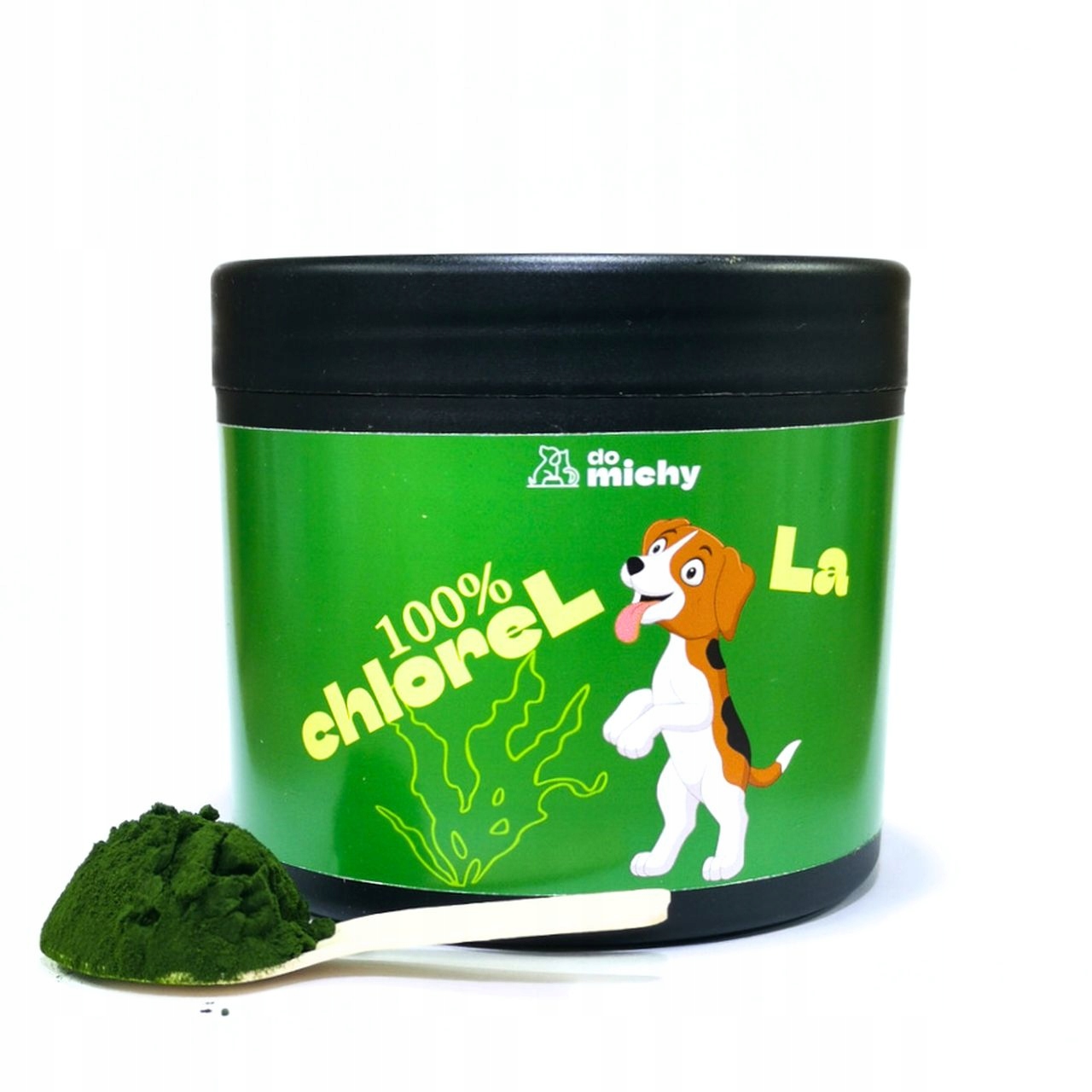 Levně Chlorella pro psa a kočku – práškový doplněk Do michy 100 % 200 g