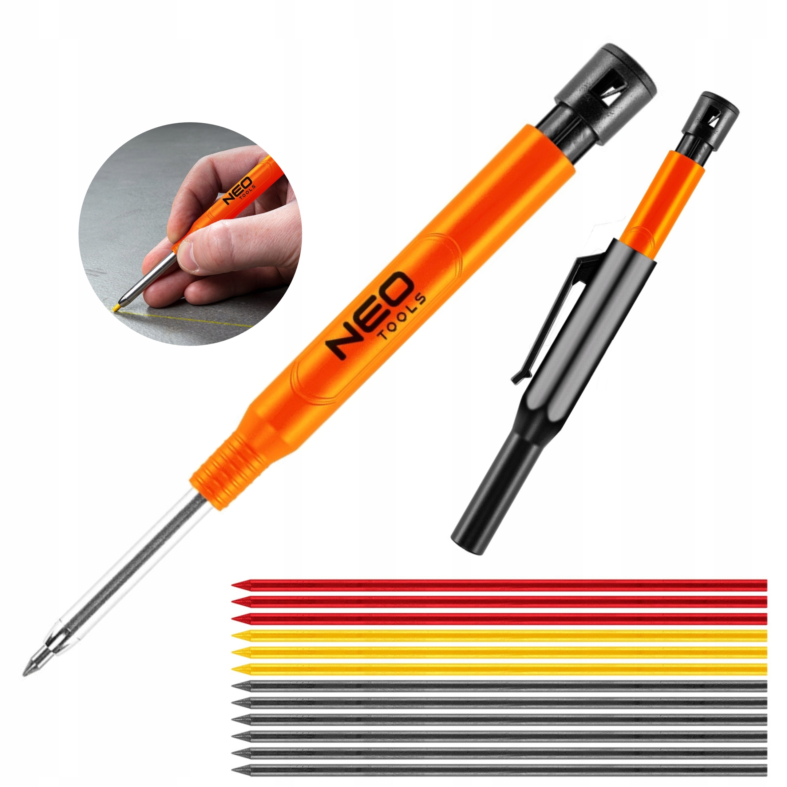 

Neo Ołówek Rysik Automatyczny 12x Wkłady 13-816