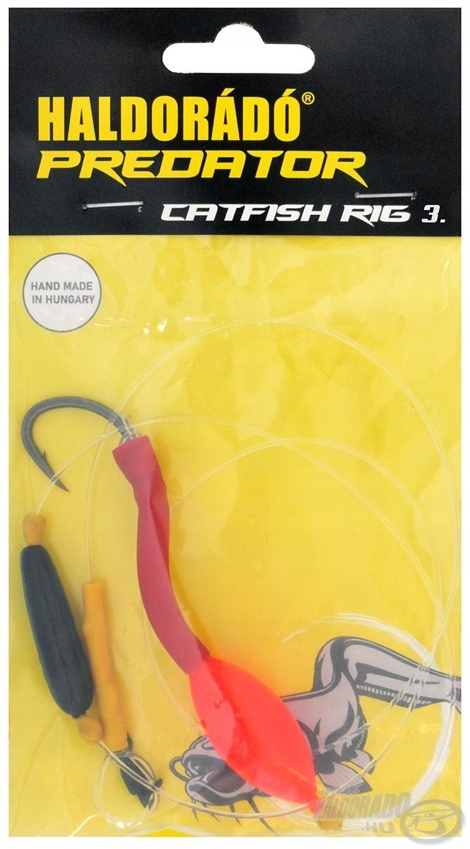 Przypon Haldorado Catfish Rig 3 Pop-Up Sumowy Miękki Gotowy Zestaw na Suma
