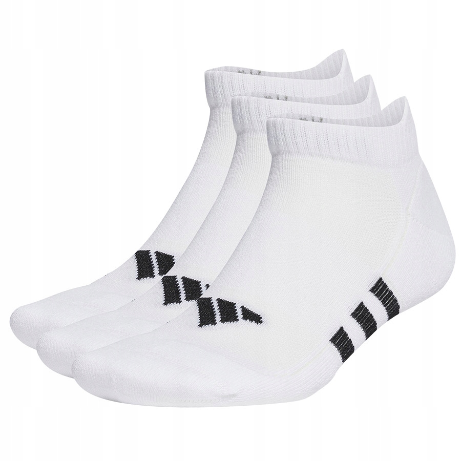Skarpety adidas Performance Cushioned Low Socks 3PP HT3449 czarny 46-48 /ad
