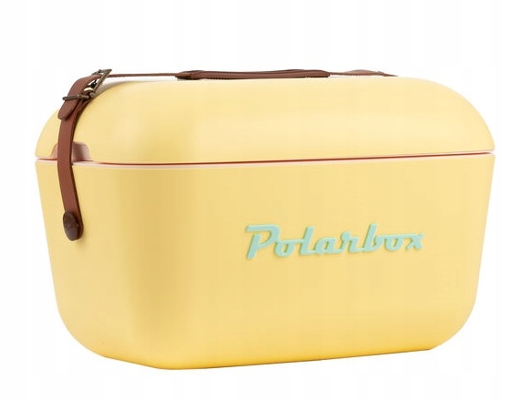 Lodówka turystyczna Polarbox żółty brązowy 20L