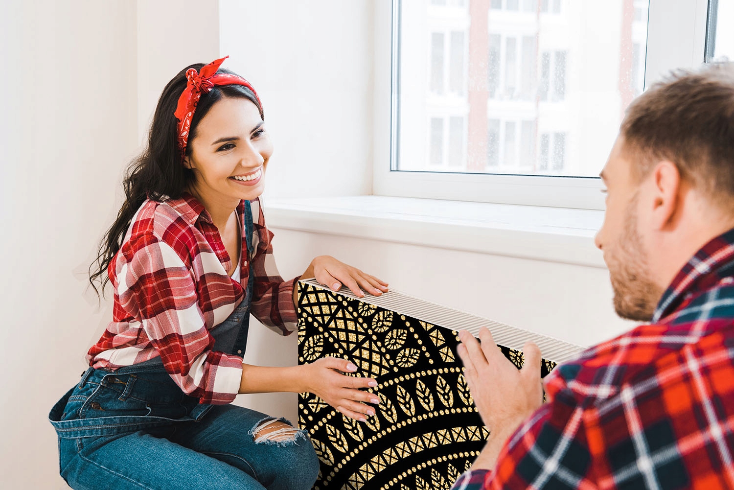 MAGNES MATA MAGNETYCZNA NA KALORYFER 100x60 WZÓR FOTOTAPETA Szerokość produktu 100 cm