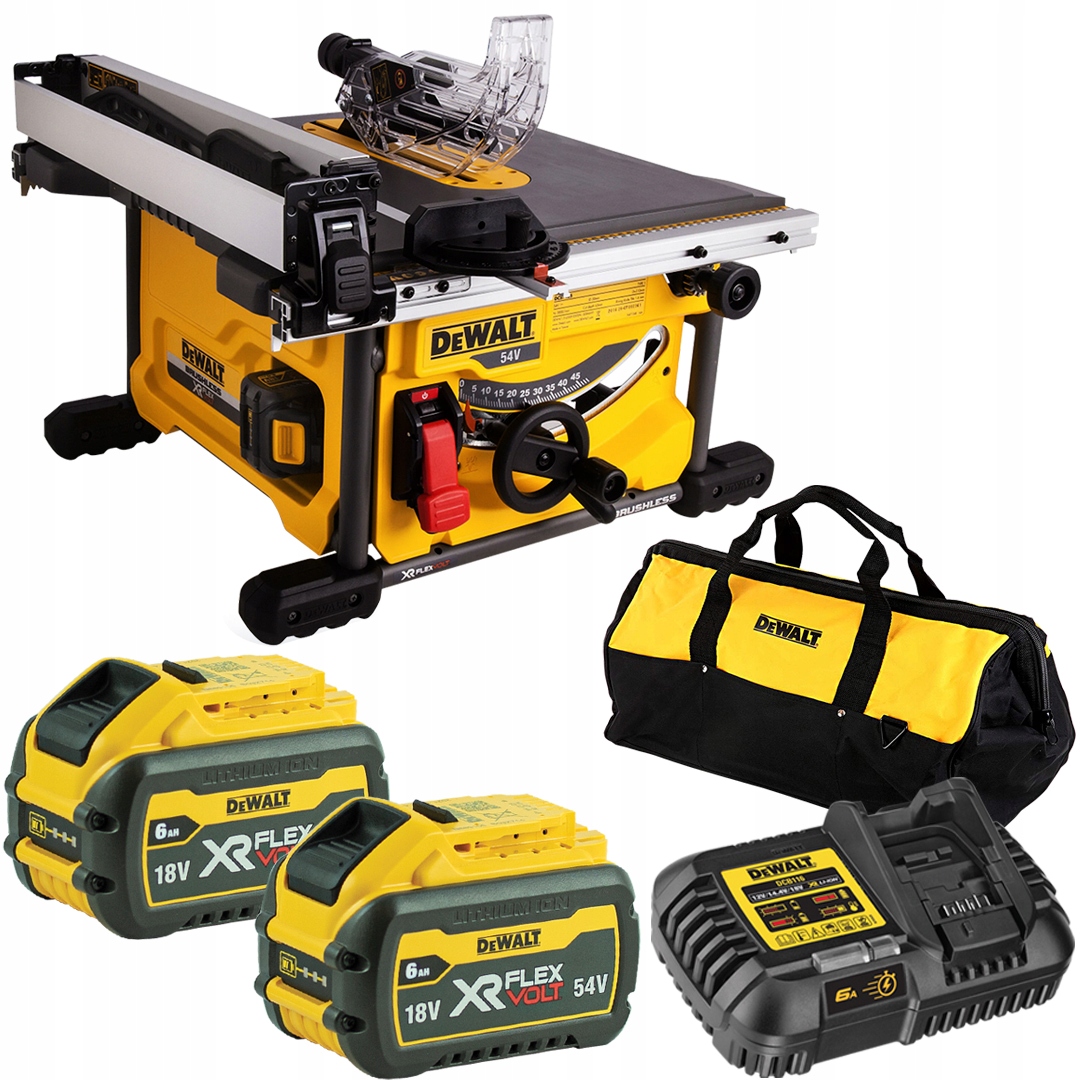 Stolní pila Krazega 54V 2x6Ah DeWALT DCS7485T2