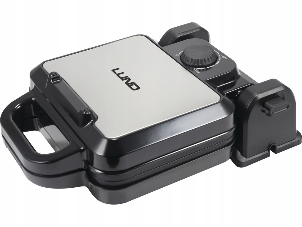 Gofrownica 1200W 2 Duże Gofry Mocna Z Regulacją Temperatury