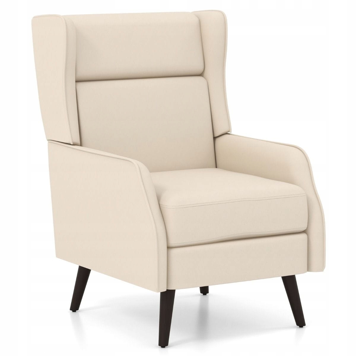 Fotel tradycyjny Costway biały