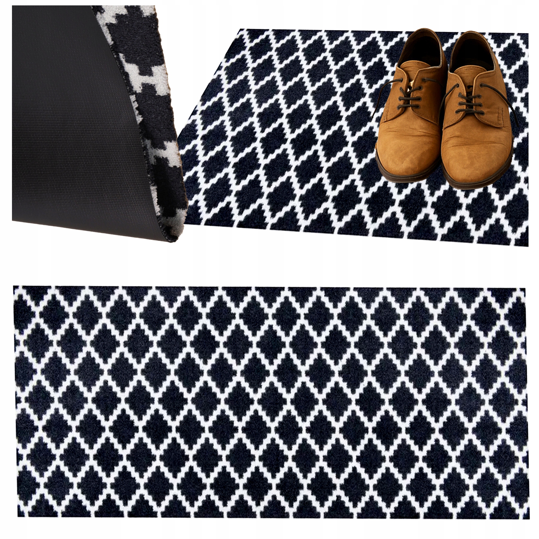 Koberec do ložnice předsíně kuchyňského pokoje protiskluzový 50x105