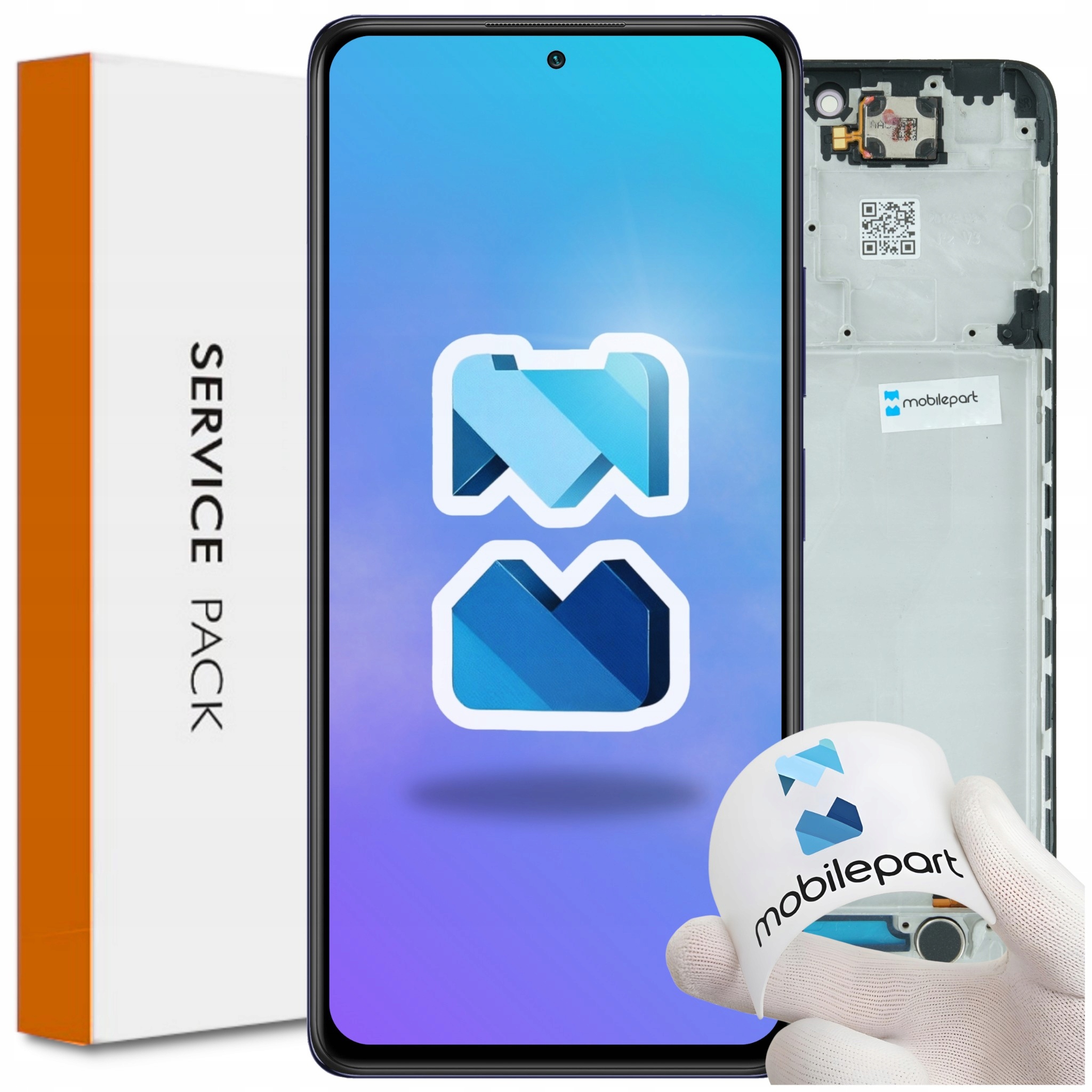 Matryca do Xiaomi Redmi Note 10 Pro LCD Ramka Oryginał Mobilepart M2101K6G