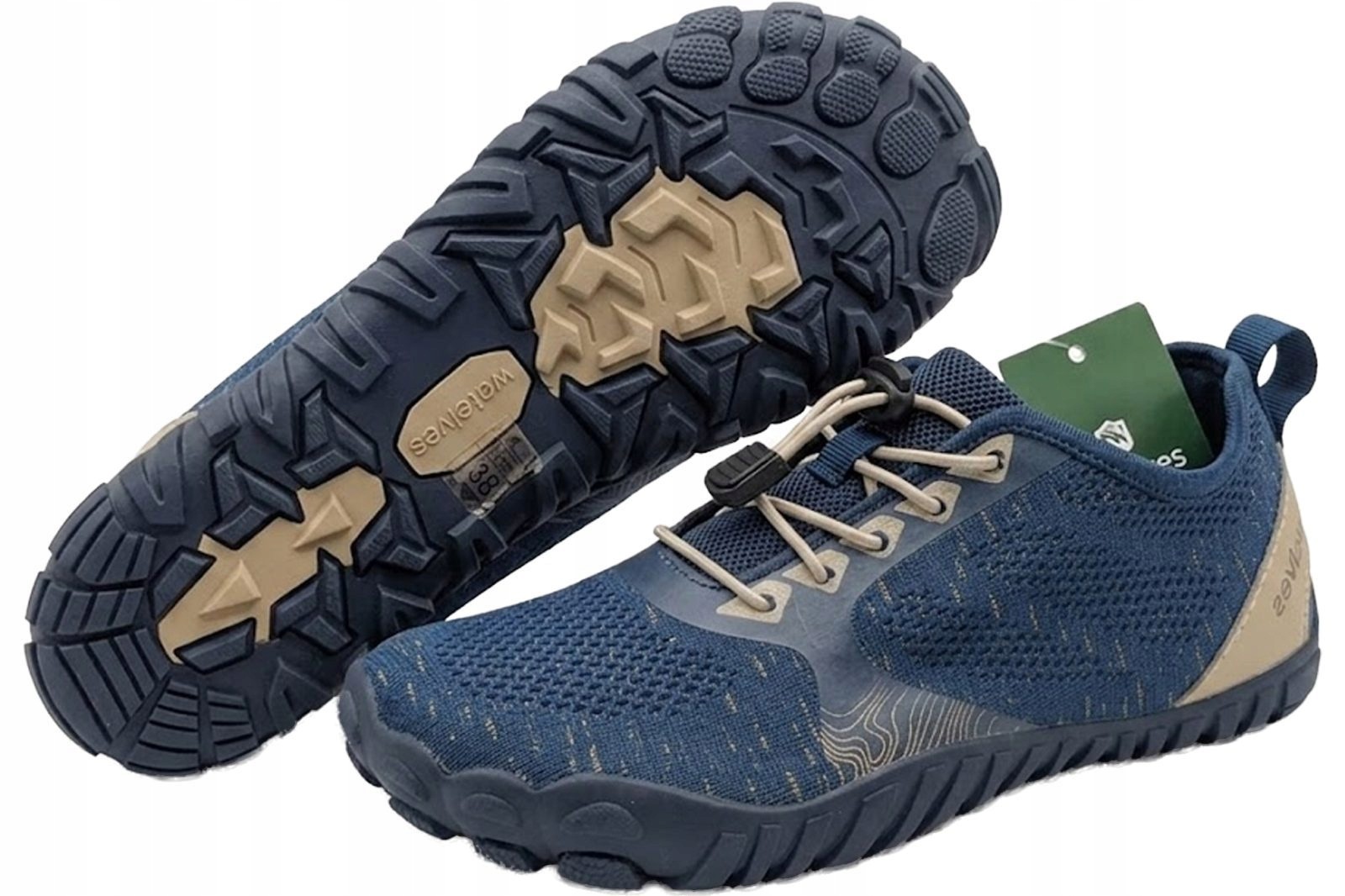 Watelves Boty barefoot modré pro cvičení a běhání velikost 39