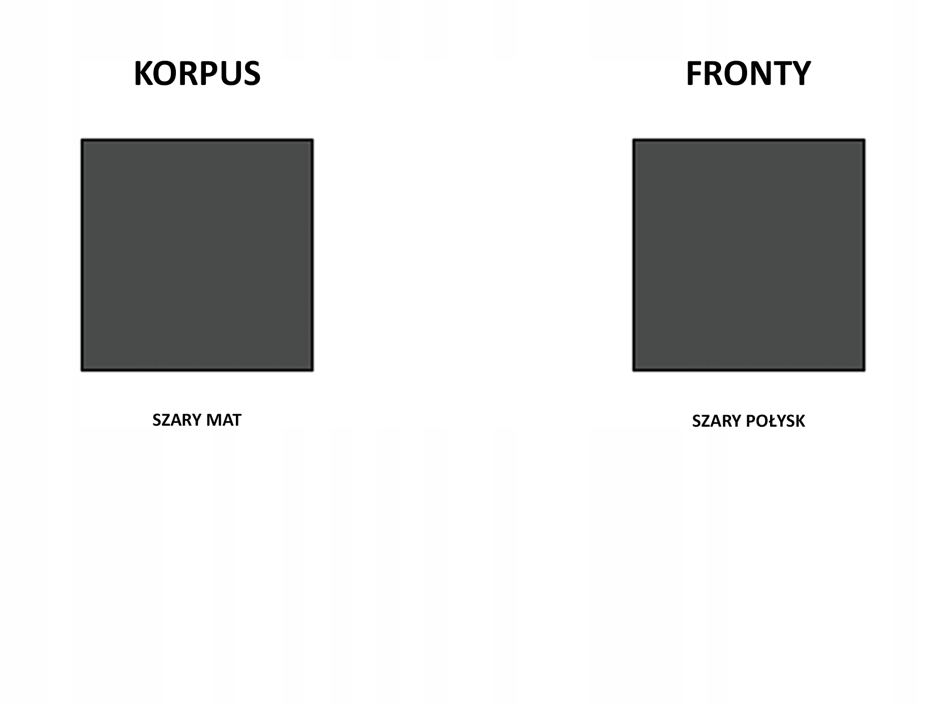 SZAFKA RTV WISZĄCA 200 CM SZARY POŁYSK Kod producenta KLIO 200 WISZĄCA