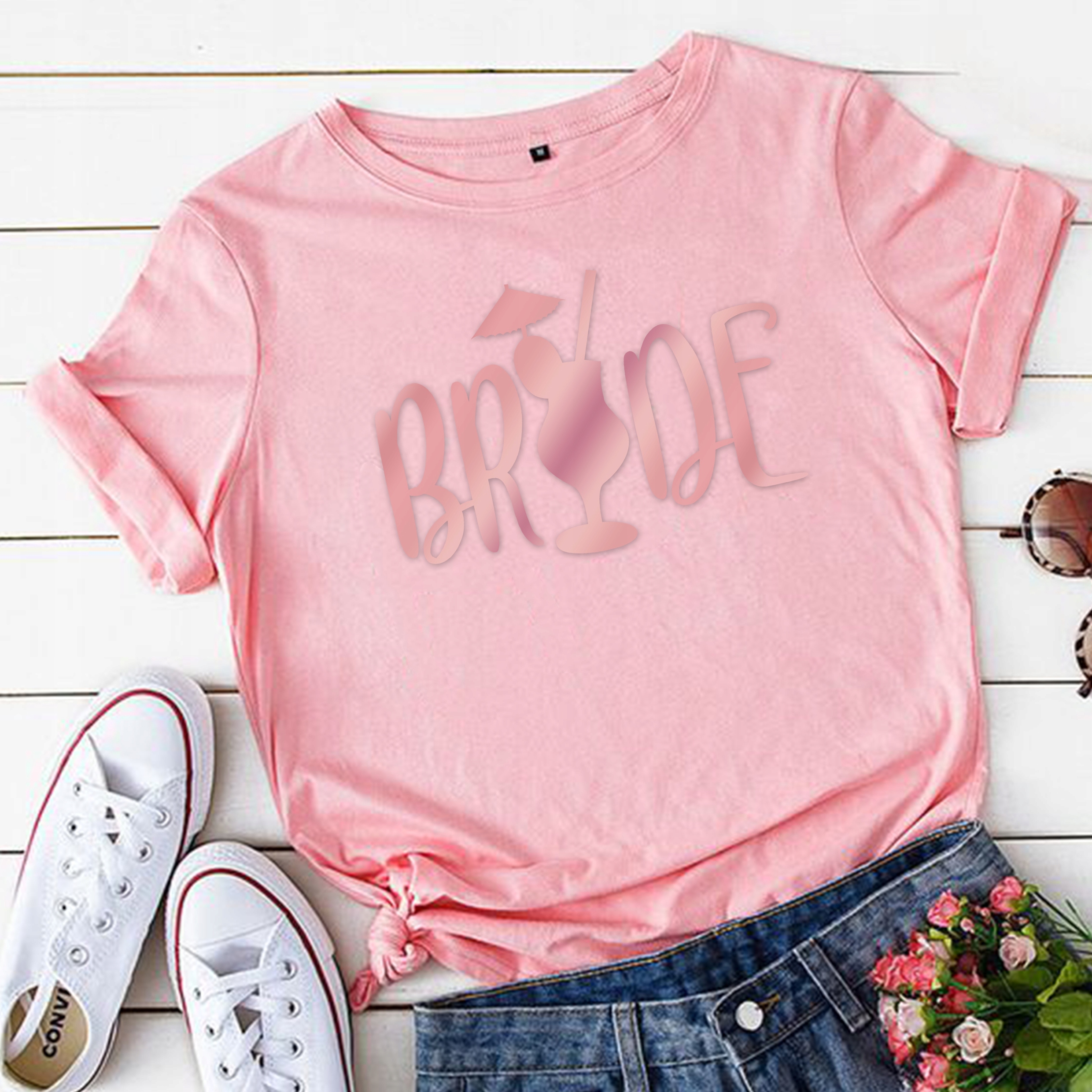 KOSZULKA T-SHIRT BRIDE PANIEŃSKI DRINK L Y3 Marka JHK