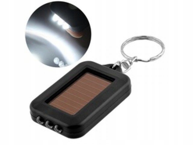 

Brelok Breloczek latarka Led Solarna Słoneczna