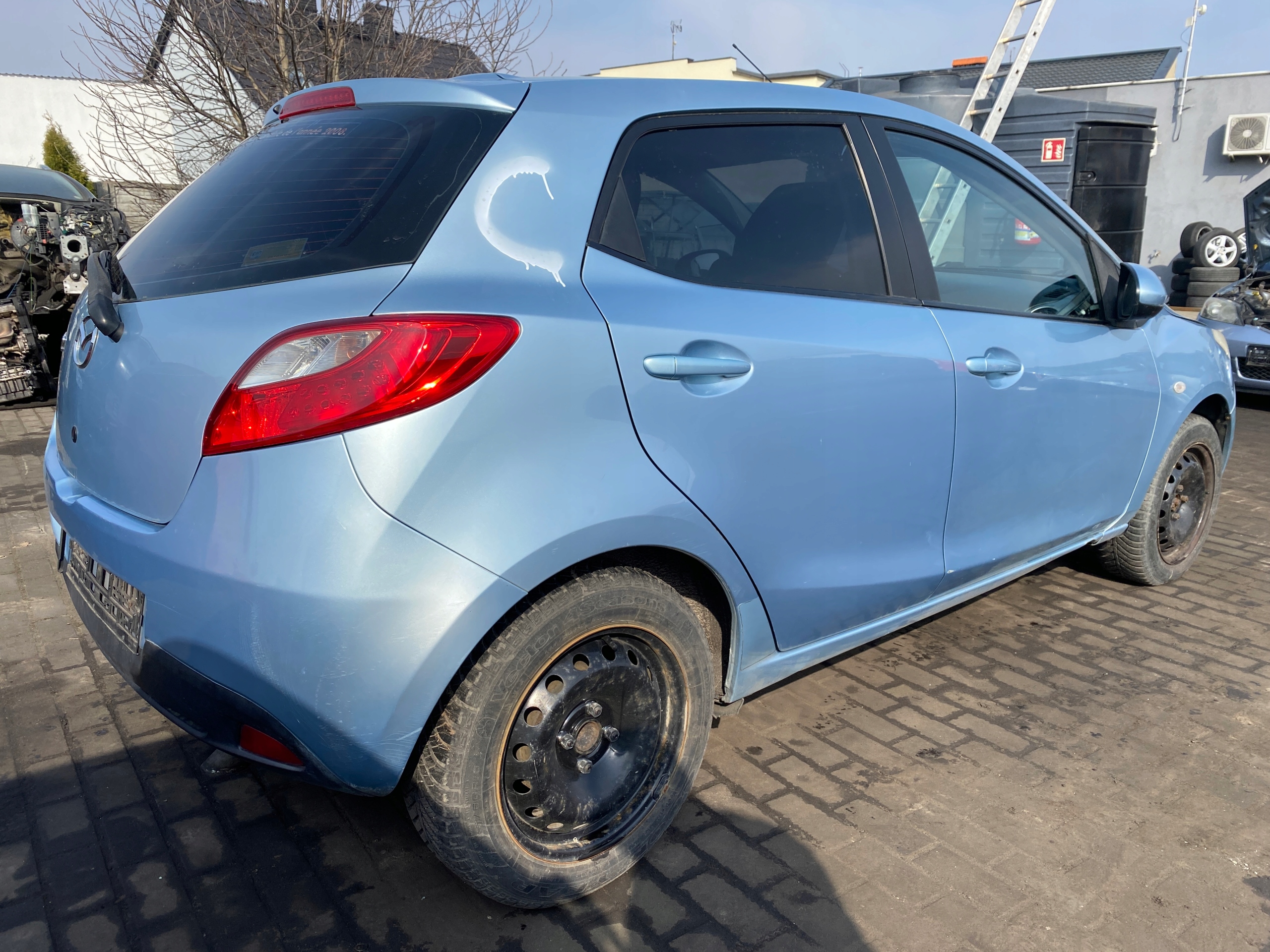 Mazda 2 II 07-15 light right rear rear part