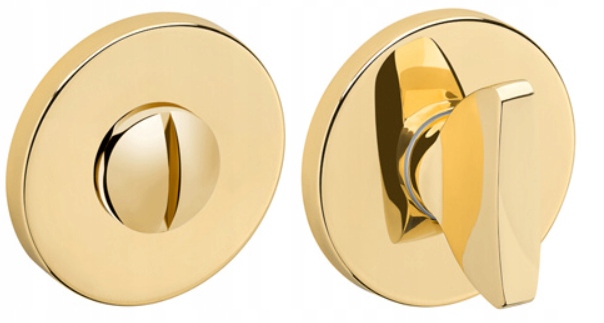 

Rozeta okrągła z blokadą Wc Tupai 4041 5S-01 złoto