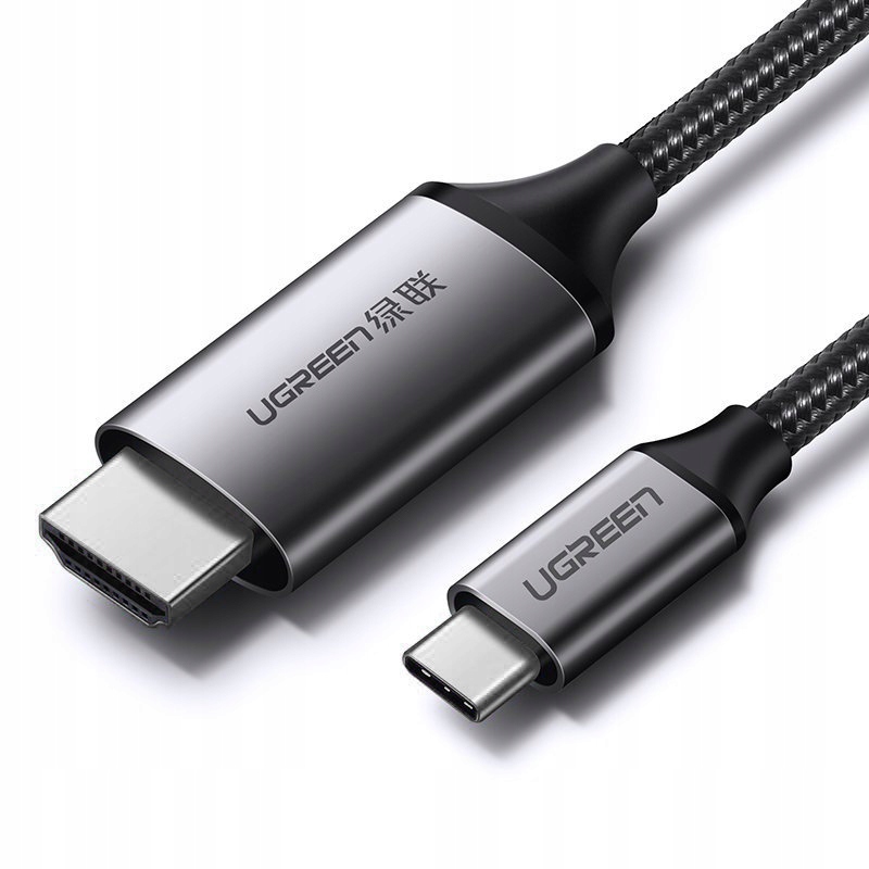 Kabel – adaptér Hdmi Usb-c 4K 60Hz 1.5 m černo-šedý