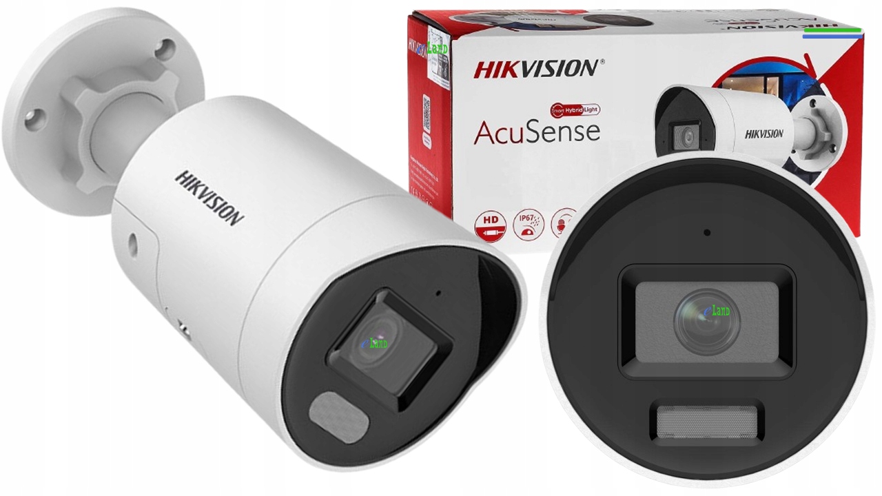 Kamera Ip Hikvision DS-2CD2043G2-LI2U 2,8mm, AcuSense, Smart Light, mikr