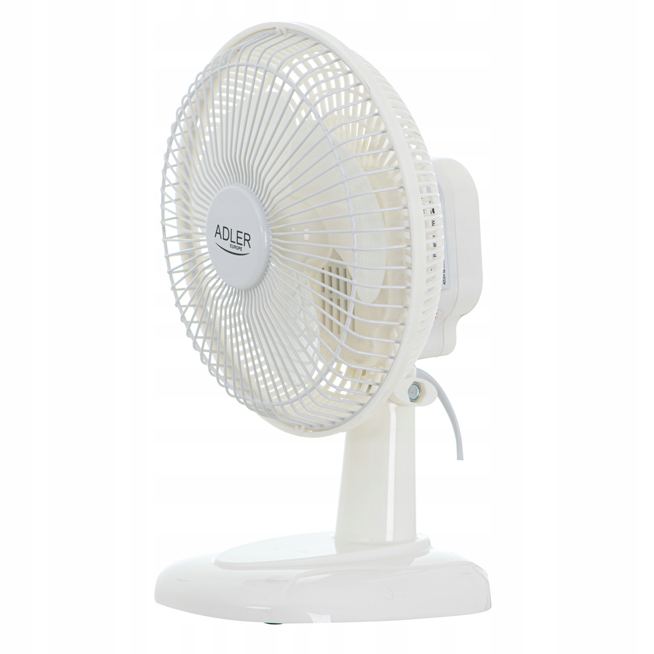 Wentylator AD 7317 z klipsem i podstawą 15 cm 2 prędkości 30W