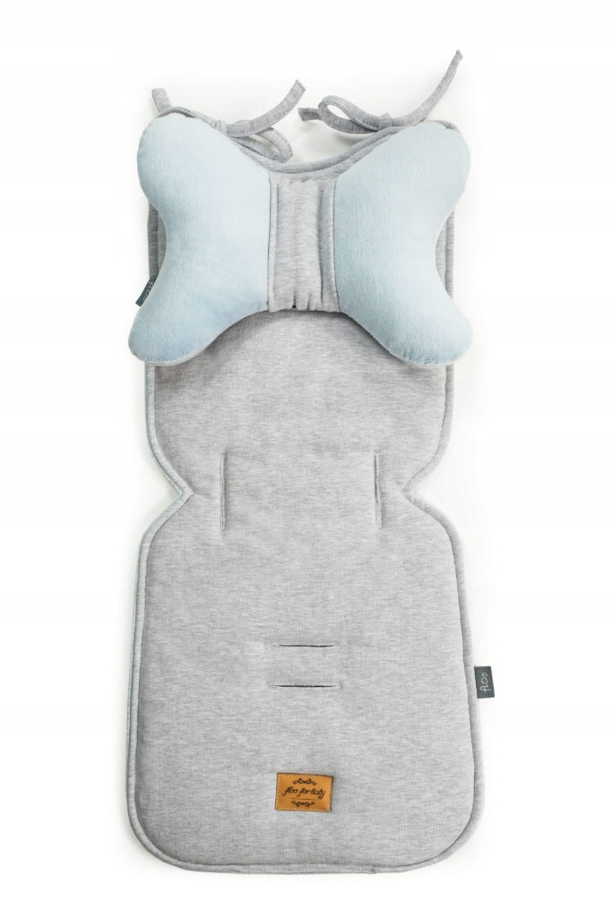 Wkładka do wózka spacerowego + poduszka NIEBIESKI