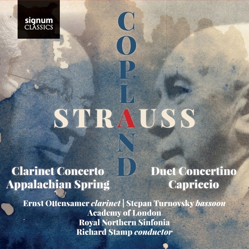 R.Staruss, Copland Clarinet Concerto, Appalachian