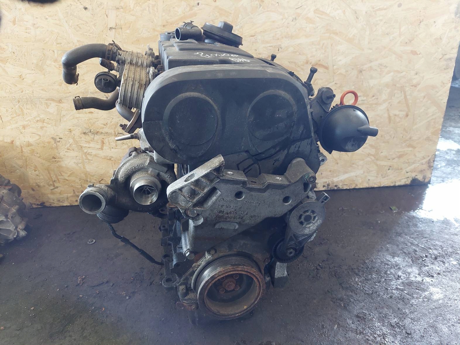 engine DIESEL + UKLAD WTRYSKOWY AUDI A3 8P BKD 03G130073G