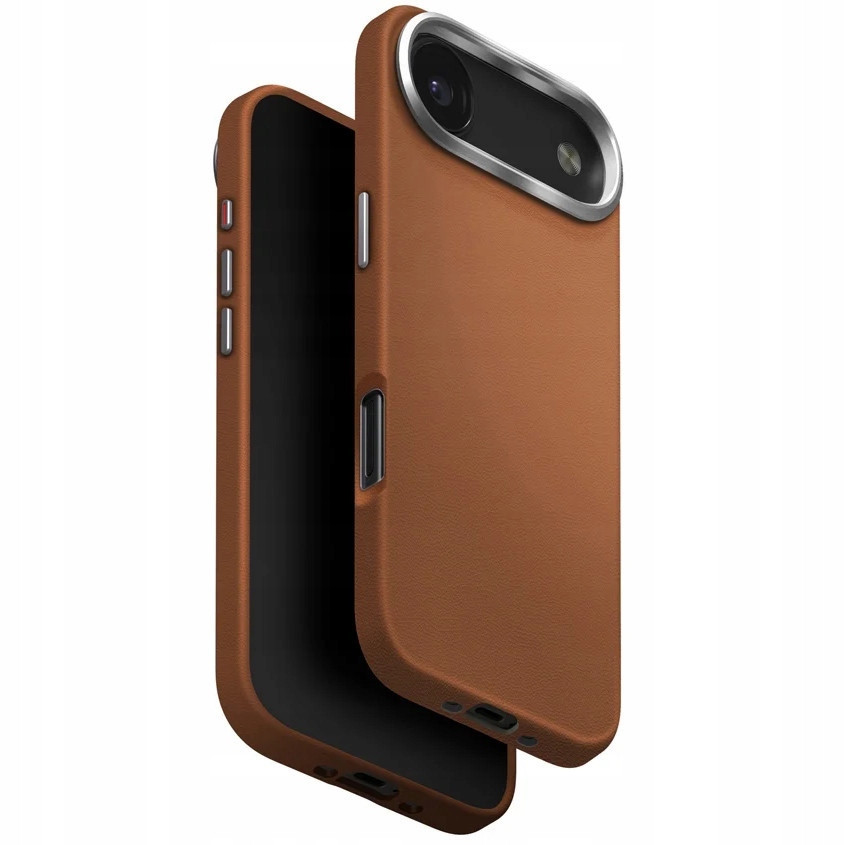 Etui Uniq Lyden Magclick do Apple iPhone Air (2025) MagSafe, brązowe (caramel)