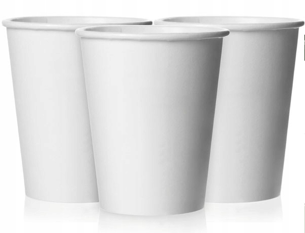

Kubki papierowe kawę herbatę gorące 350ml 50 szt