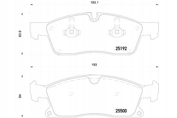 Brembo Brzdové Destičky Mercedes W166 M – Třída 11