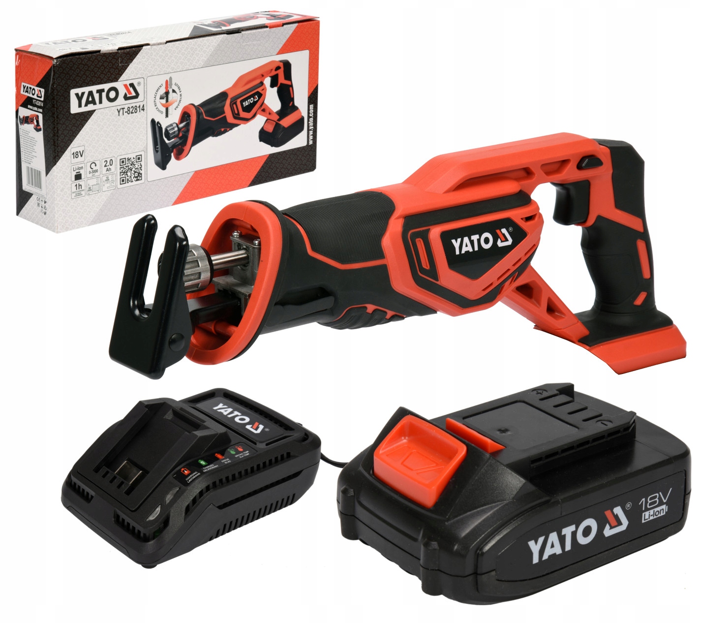 

Piła Szablasta 18V Zestaw YT-82814 Yato 2Ah