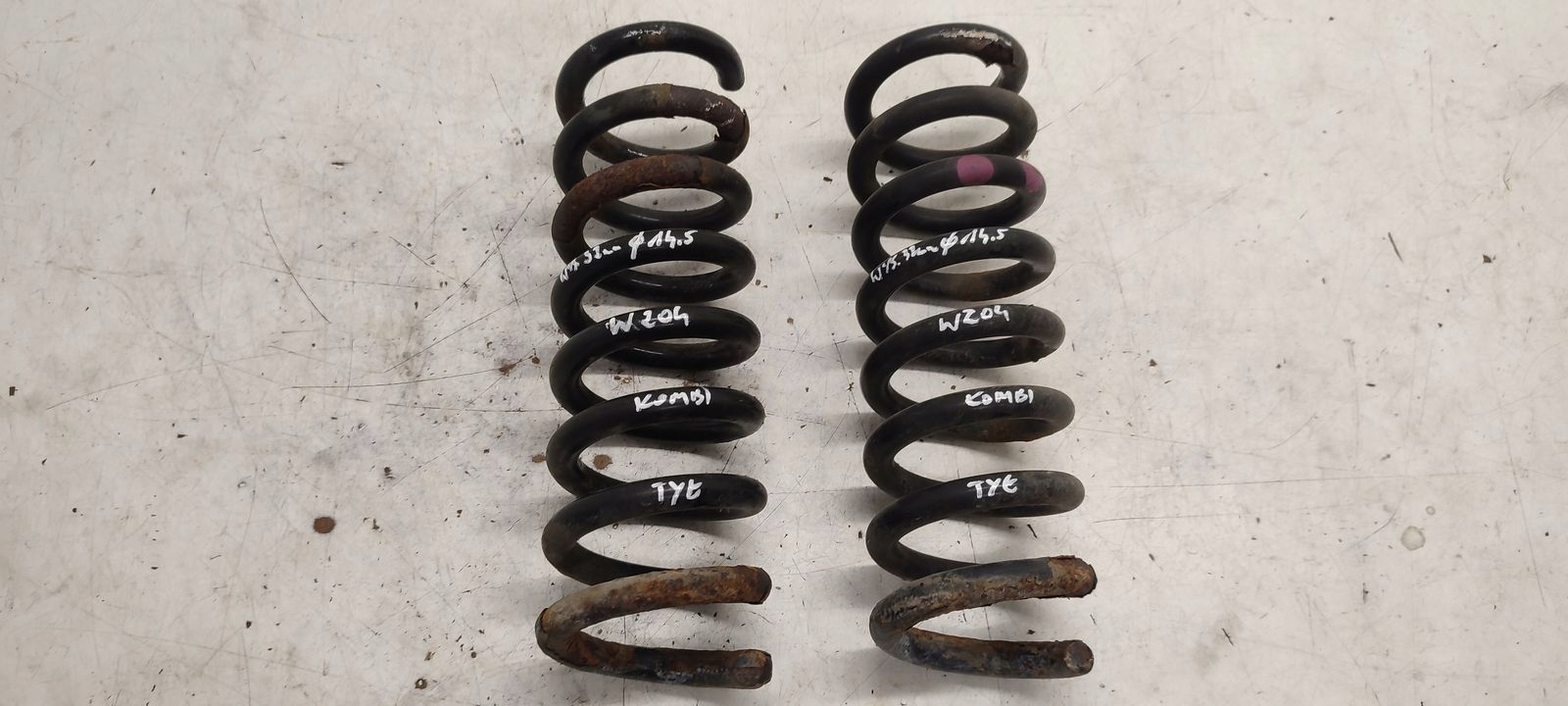 spring rear part rear Mercedes W204 kombi