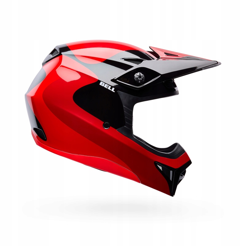 Motocyklová Prilba Bell MX-10 Mips Wave Red Black M
