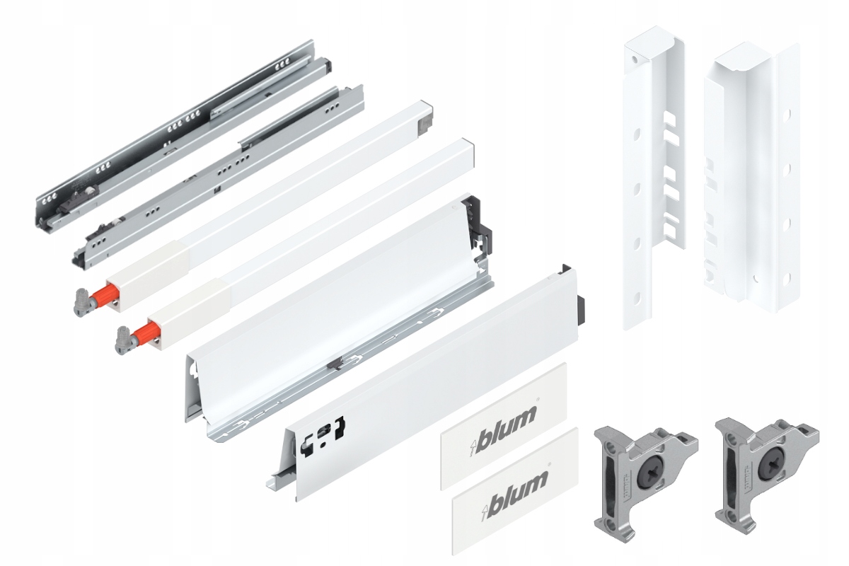 Blum Šuplík Tandembox 350 střední C Bílá 30 kg