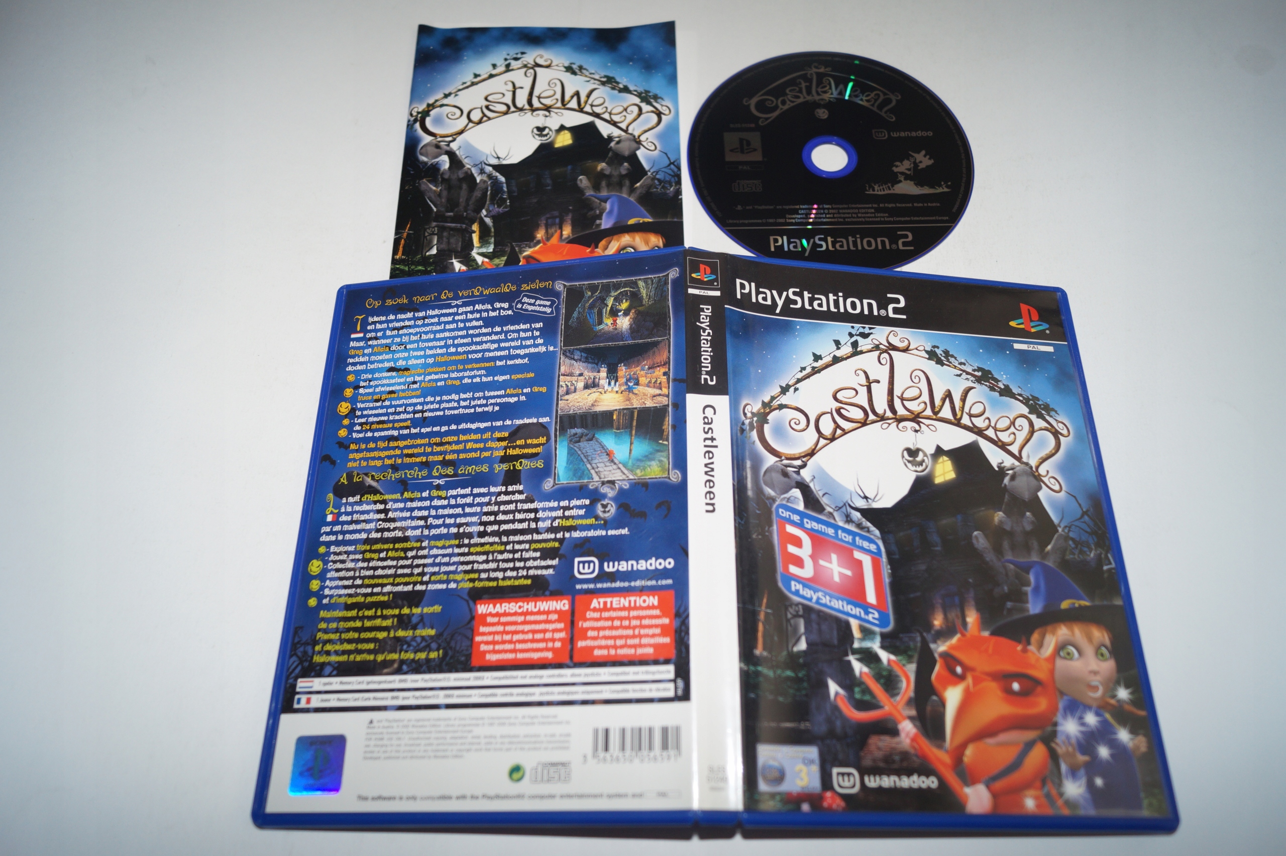 Gra CASTLEWEEN Sony PlayStation 2 (PS2) Tematyka przygodowe