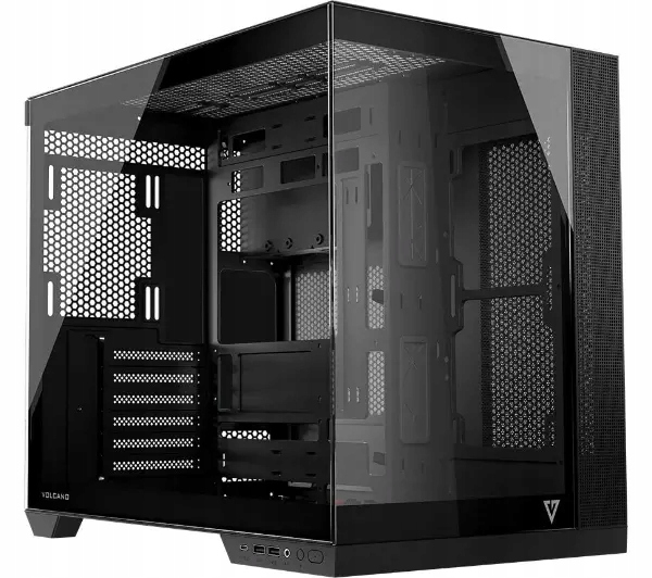 Obudowa do komputera Modecom Volcano Panorama Midi Tower Atx Okno Czarna