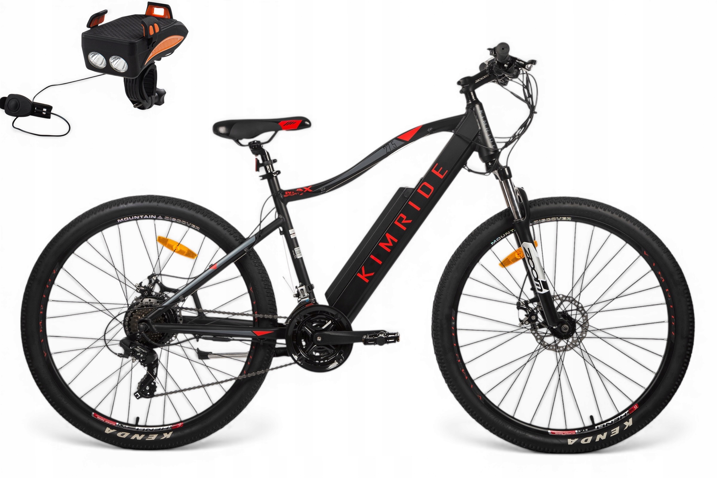 Rower elektryczny Mtb 27,5 cala Sokół górski e-bike rama aluminiowa 18 cali