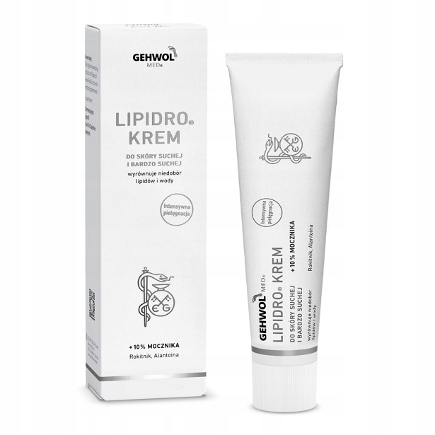 GEHWOL MED LIPIDRO KREM DO STÓP 125 ml
