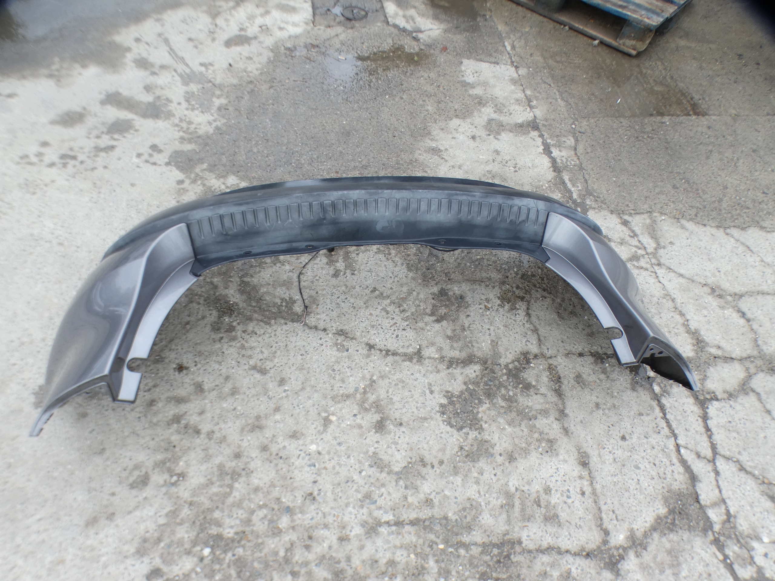 RENAULT SCENIC III 2009R- bumper rear part rear grey