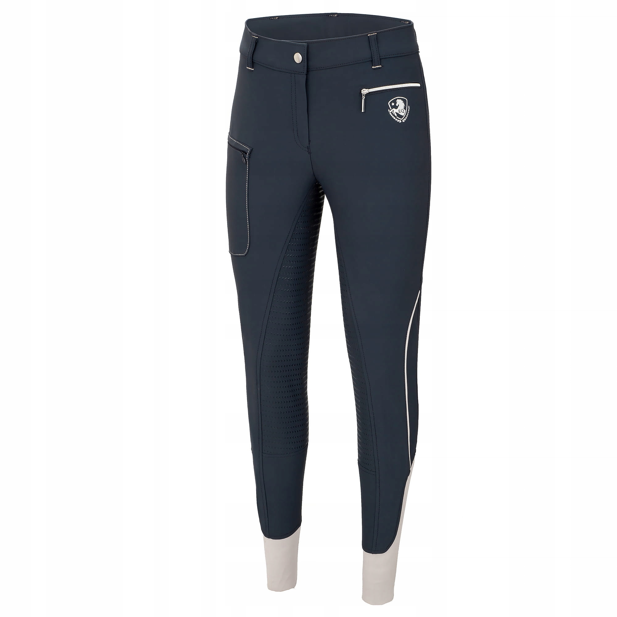 Bryczesy jeździeckie Equestrian Queen Dagenham 23SS damskie granatowe 34