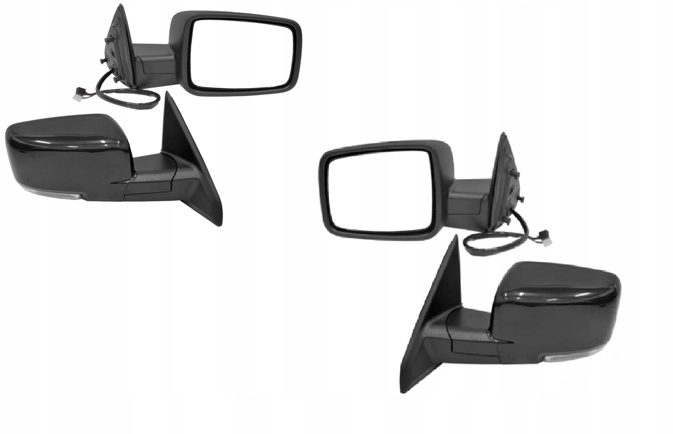 DODGE RAM 2009-18 LUSTERKO LEWE + PRAWE Z KIERUNEK