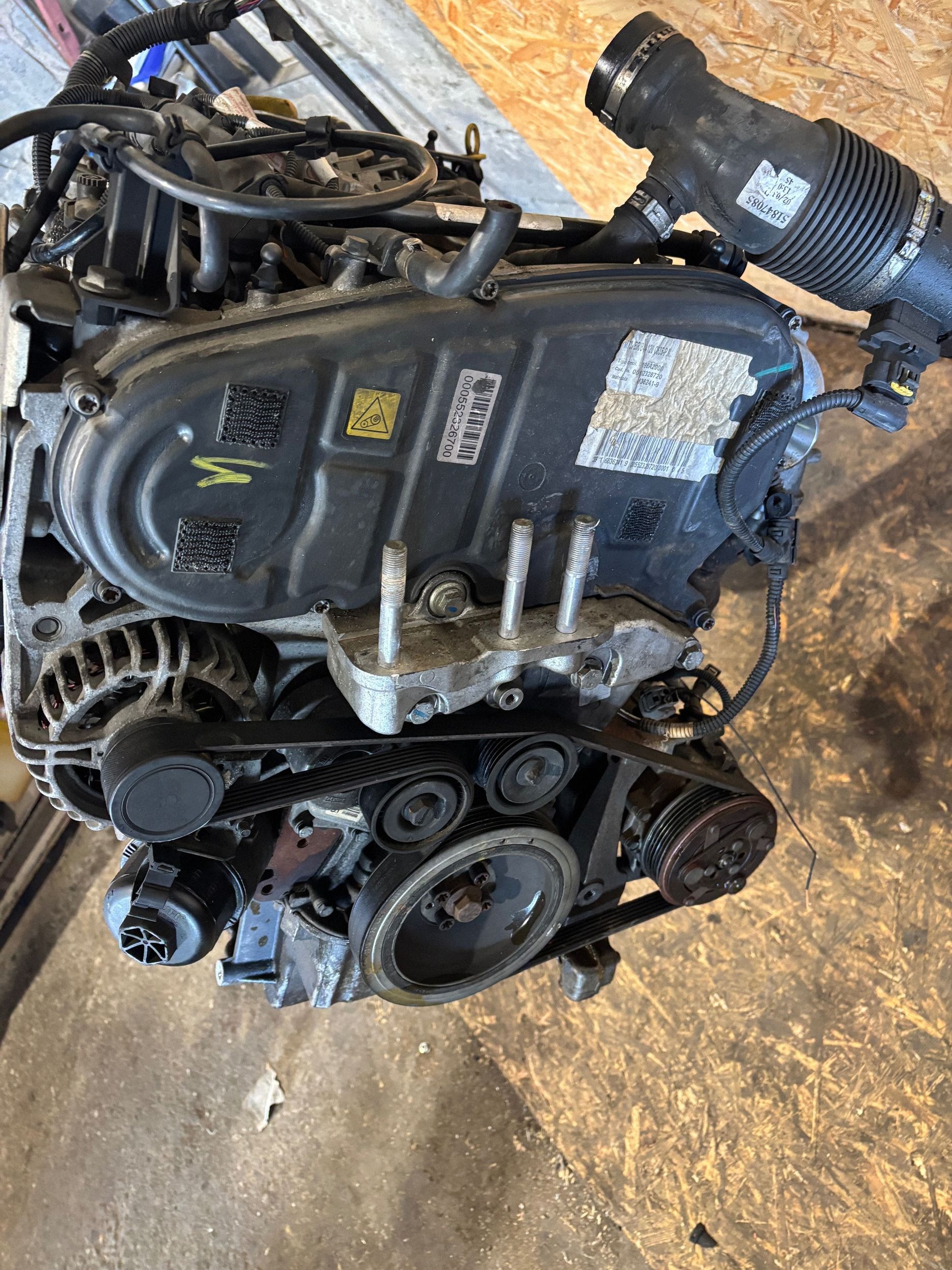 engine complete 198A2000 1.6 JTD FIAT BRAVO LANCIA DELTA