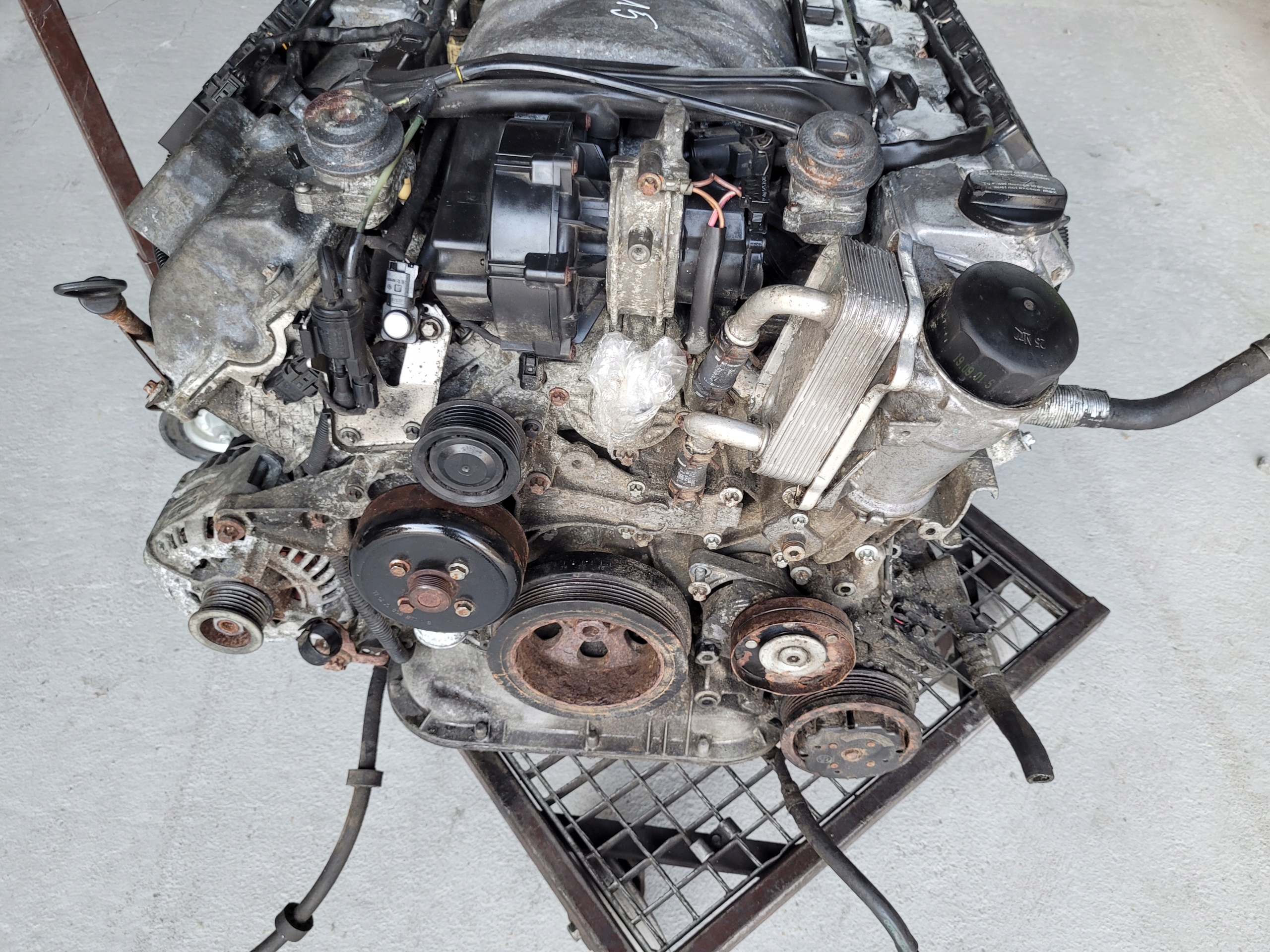 engine complete 113986 MERCEDES CL 55 AMG 5.5 V8 W215