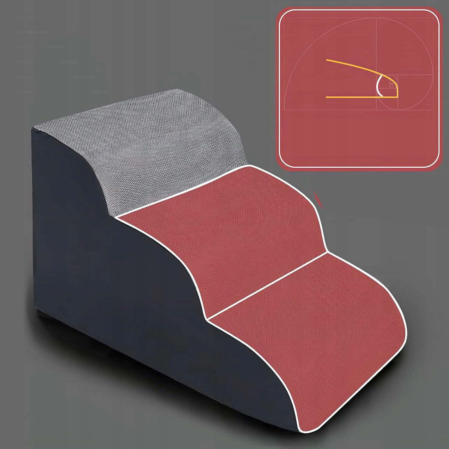 Levně Lehké houbové schody pro šplhání po domácích mazlíčcích s pevnou oporou