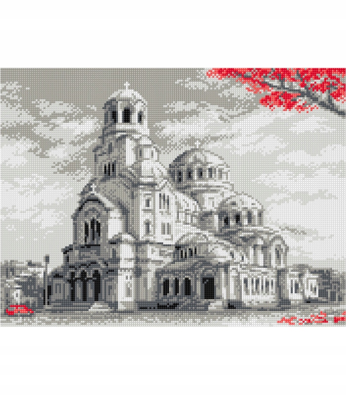 Set Ariadna kanva mulina vyšívací jehla 30x40 8047