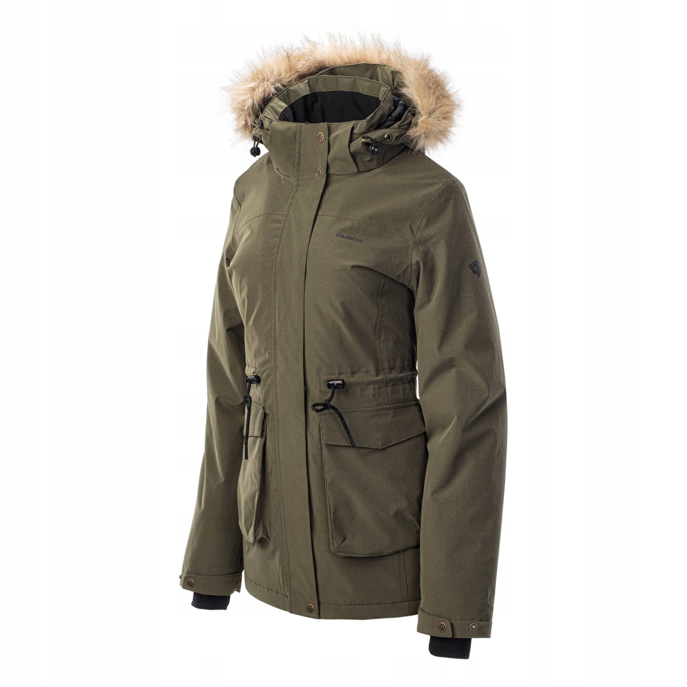 Dámská zimní bunda Iguana Nermin r.M 10 000 Olive Night