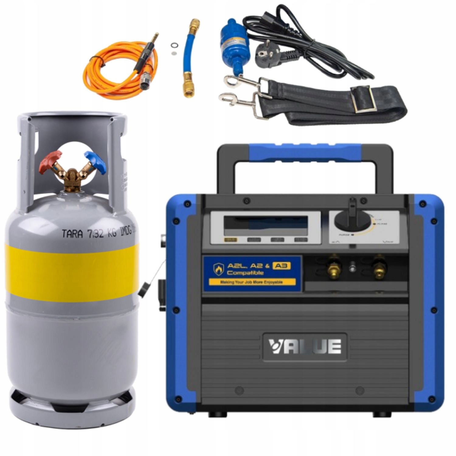 Stanica Na Regeneráciu Činidla Pre Klimatizáciu Navatek – Value VRR24 M-C S Fľašou